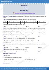 Đề thi học kì 1 Toán 6 - Đề số 9 - Chân trời sáng tạo